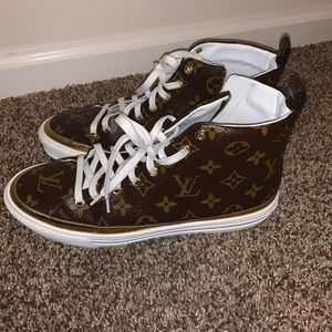 Authentic Louis Vuitton Stellar Sneaker boot